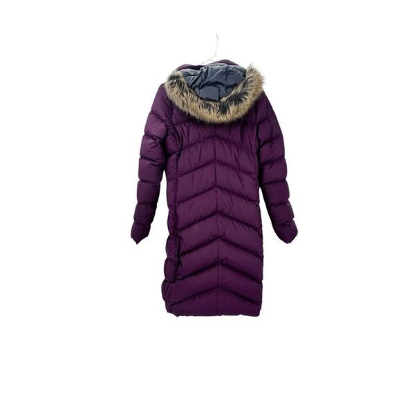 Marmot 700 Down Fill Insulated Parka Coat Hooded Purple Size Small - Picture 8 of 13